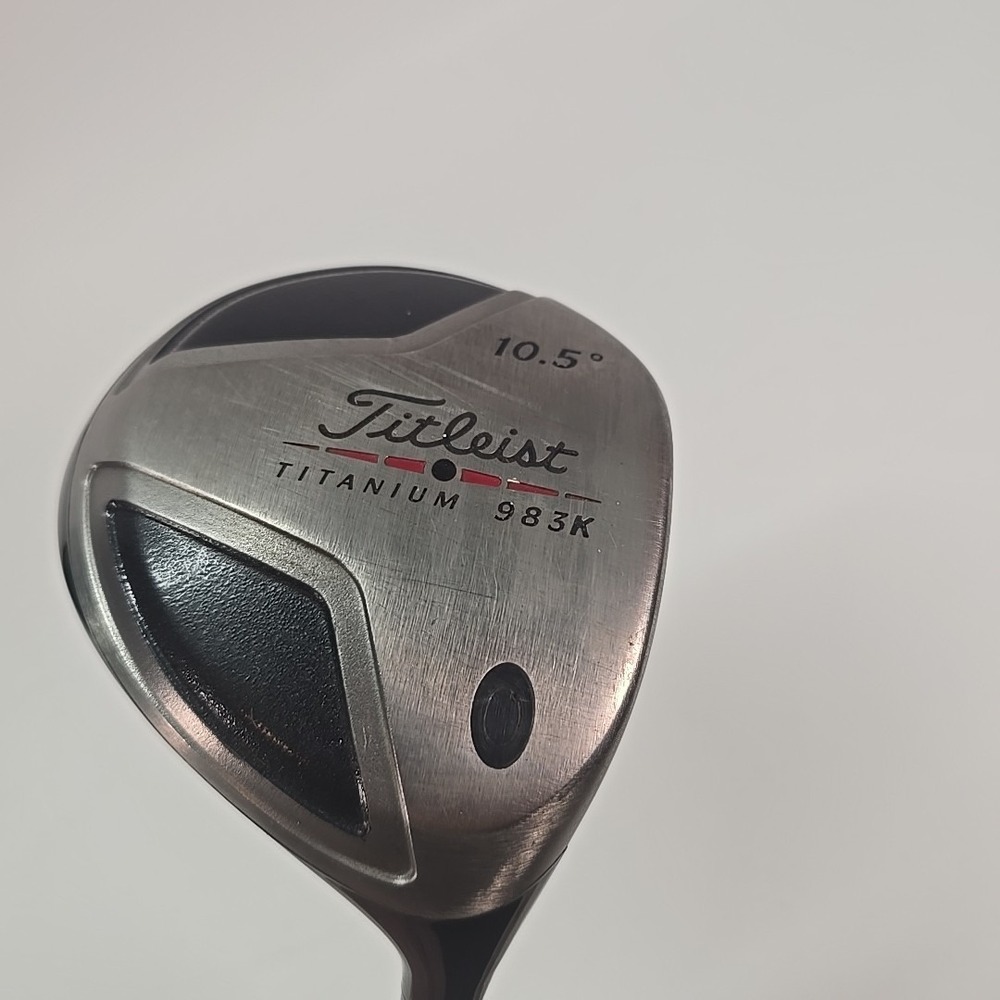 TITLEIST‎ 983k-TITANIUM-10.5 DEGREE DRIVER ALOHA NV 65.S SHAFT Needs Grip